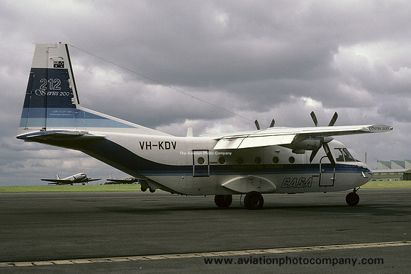 Transexecutive Airlines CASA C.212-200 VH-KDV (1985)