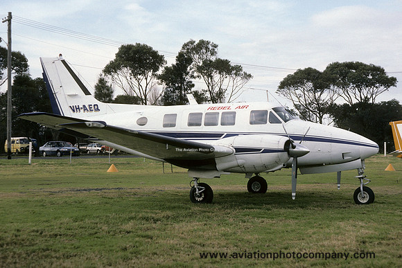 Rebel Air Beech Queen Air 80 VH-AEQ (1985)