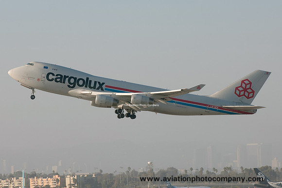 Cargolux Boeing 747-4R7F(SCD) LX-UCV at Los Angeles IAP (2016)