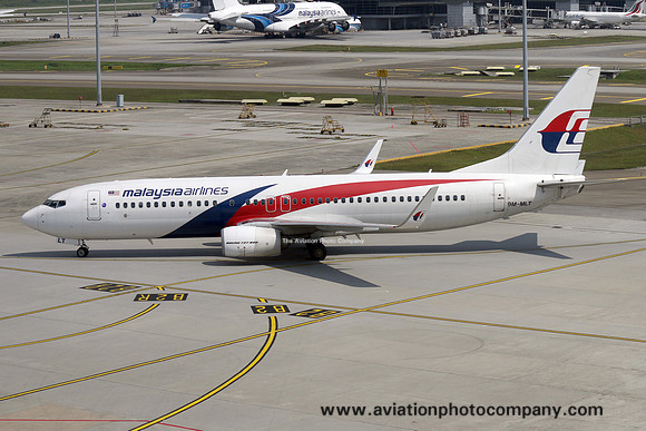 Malaysia Airlines Boeing 737-8H6 9M-MLT at Kuala Lumpur IAP (2017)