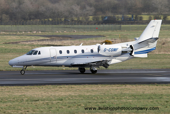 Multiflight Ltd Cessna 560XL Citation Excel G-CGMF at Prestwick (2017)