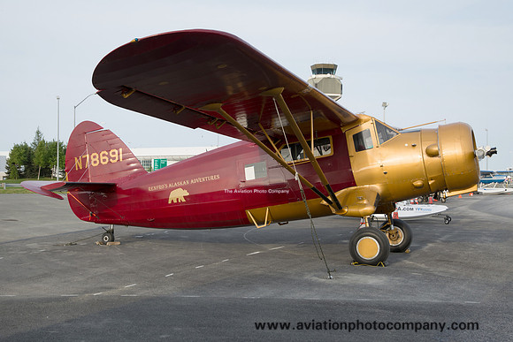 Refnro's Alaskan Adventures Noorduyn UC-64A Norseman N78691 at the Lake Hood Seaplane Base (2016)
