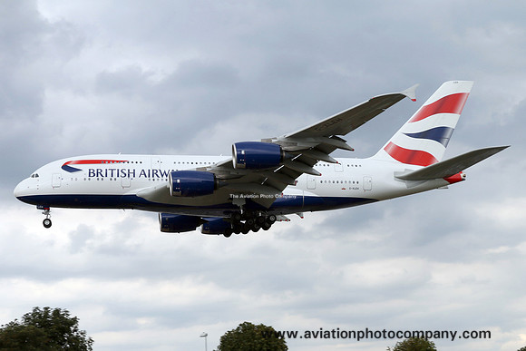 British Airways Airbus A380-841 G-XLEH (2015)