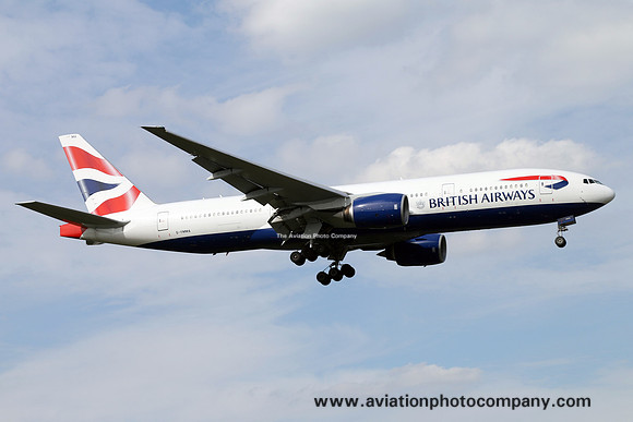British Airways Boeing 777-236ER G-YMMA (2015)
