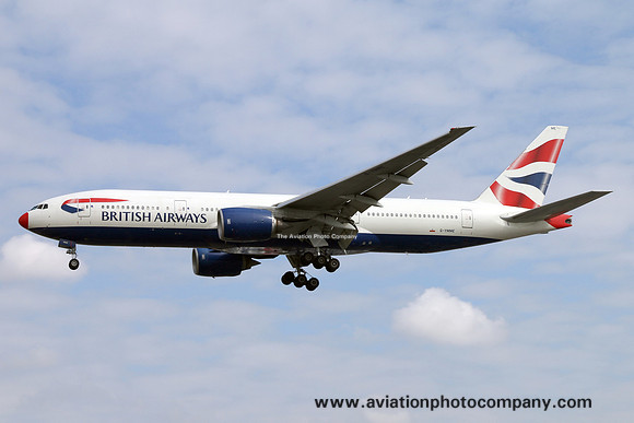 British Airways Boeing 777-236ER G-YMME (2015)