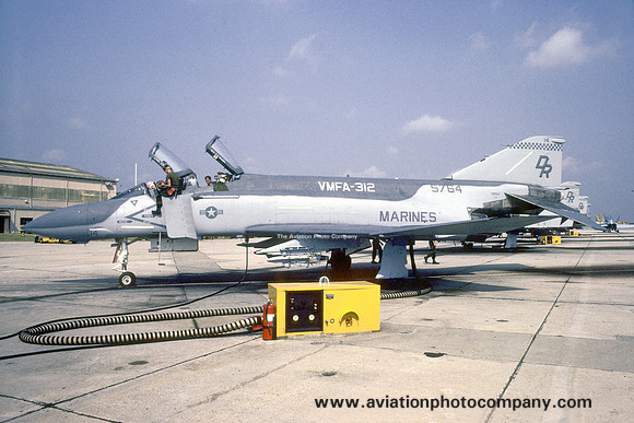 US Marines VMFA-312 McDonnell F-4S Phantom 155764/DR-14 (1987)