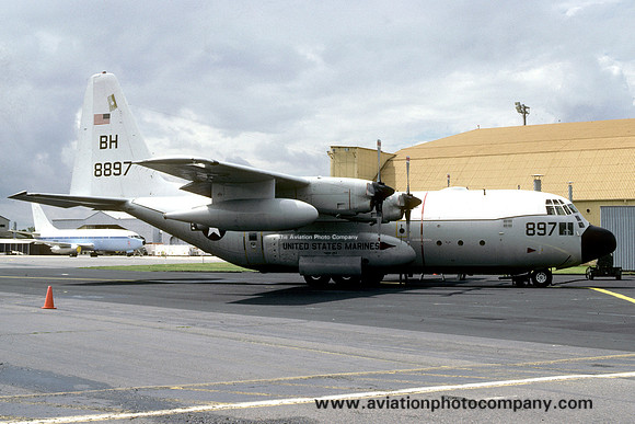 US Marines VMGR-252 Lockheed KC-130F Hercules 148897/BH (1987)