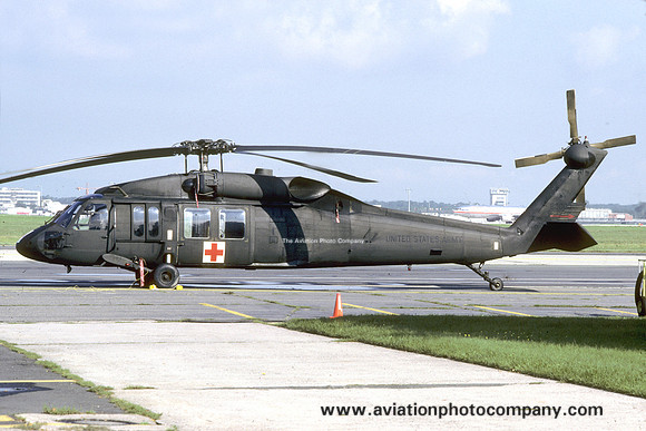 US Army 159th Medical Detachment Sikorsky UH-60A Blackhawk 78-23000 at Rhein Main (1987)