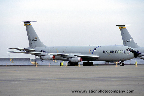 USAF 9th Strategic Reconnaissance Wing Boeing KC-135Q Stratotanker 59-1523 (1987)