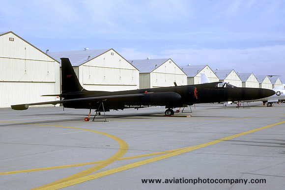 USAF 9th Strategic Reconnaissance Wing Lockheed TR-1A 80-1087 at Beale AFB (1987)