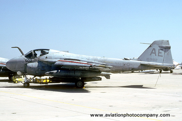 US Navy VA-176 Grumman A-6E Intruder 159182/AE-502 (1987)