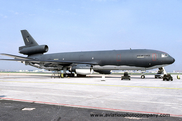 USAF 68th Air Refueling Wing McDonnell Douglas KC-10A Extender 86-0030 at Rhein Main (1987)