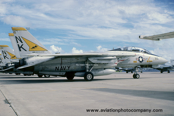 US Navy VF-21 Grumman F-14A Tomcat 161619/NK-210 (1987)