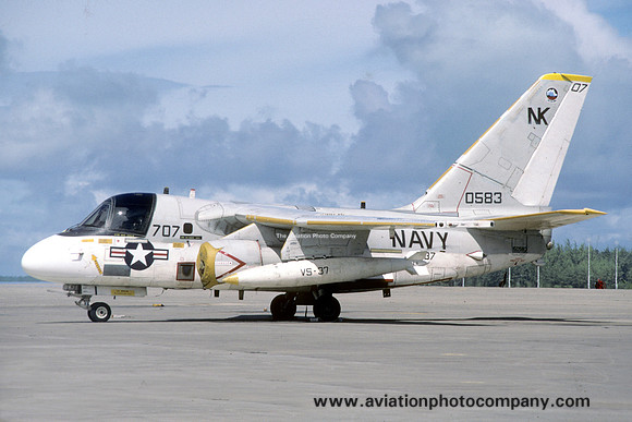US Navy VS-37 Lockheed S-3A Viking 160583/NK-707 (1987)