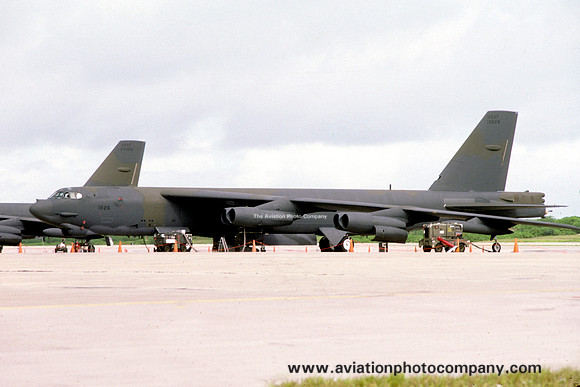 USAF 7th Bomb Wing Boeing B-52H Stratofortress 61-0026 (1987)