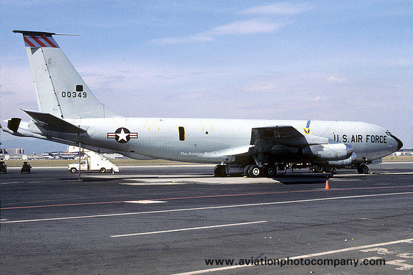 USAF 509th Bomb Wing Boeing KC-135A Stratotanker 60-0349 at Rhein Main (1987)