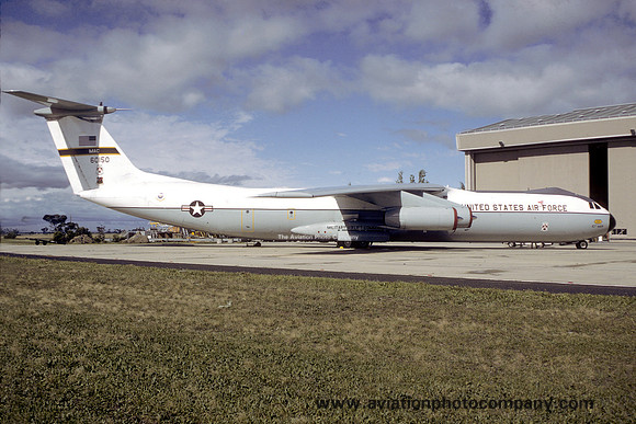 USAF 62nd Military Airlift Wing (Thunderbirds support) Lockheed C-141B Starlifter 66-0150 (1987)