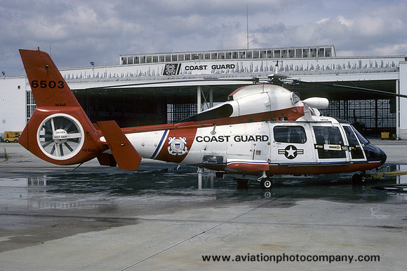US Coast Guard Miami Aerospatiale HH-65A Dolphin CG6503 (1987)