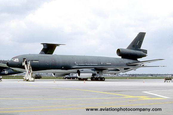 USAF 2nd Bomb Wing McDonnell Douglas KC-10A Extender 84-0192 (1987)