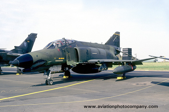 USAF 52nd Tactical Fighter Wing 81st Tactical Fighter Squadron McDonnell F-4E Phantom 74-1057/SP (1986)