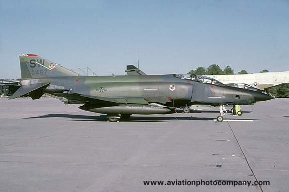 USAF 363rd Tactical Fighter Wing 16th Tactical Reconnaissance Squadron McDonnell RF-4C Phantom 67-0467/SW (1986)