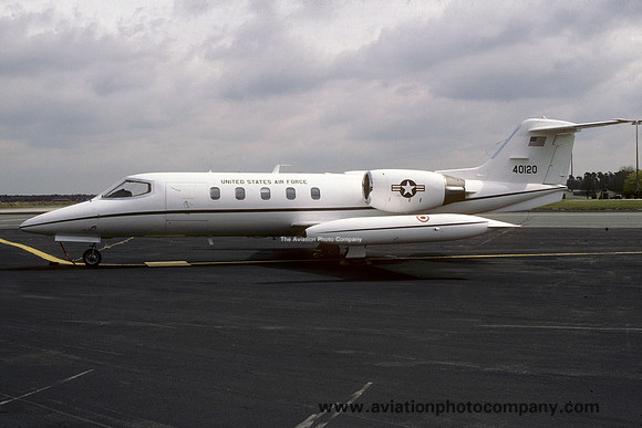 USAF 1402nd Military Airlift Squadron Learjet C-21A 84-0120 (1987)