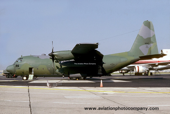 USAF 317th Tactical Airlift Wing Lockheed C-130E Hercules 63-7846 at Rhein Main (1987)