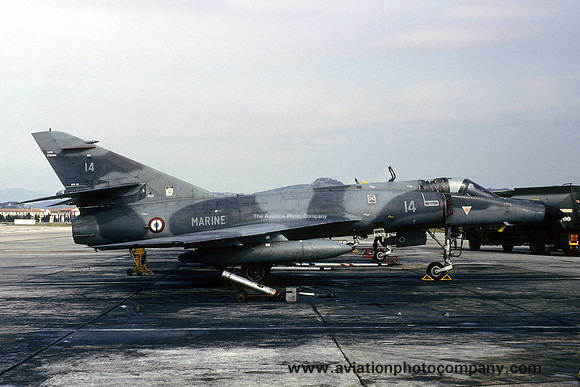 French Navy 17F Dassault Etendard S 14 (1990)