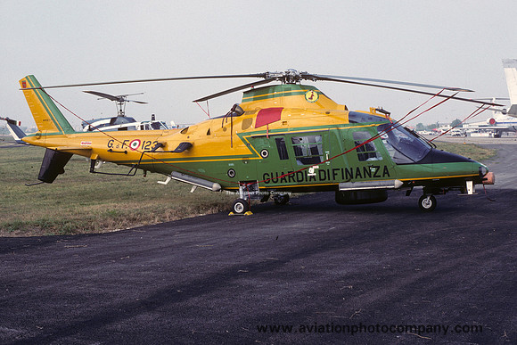 Italian Guardia di Finanza Agusta A-109 MM81171/GF-123 (1988)