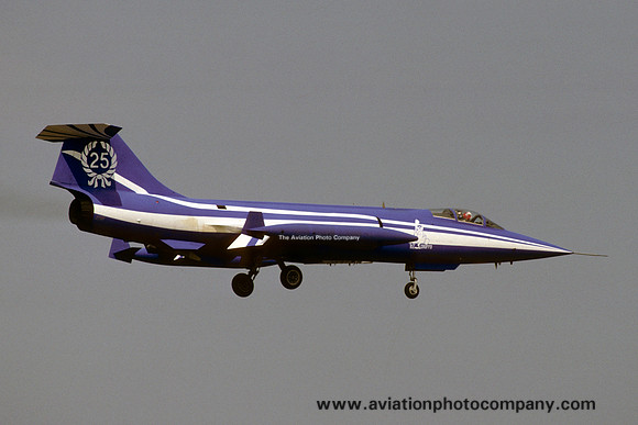 Italian Air Force 102 Gruppo Lockheed F-104S Starfighter MM6833 (1989)