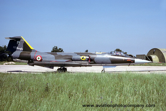Italian Air Force 3 Stormo Lockheed F-104G Starfighter MM6589/3-36 (1990)
