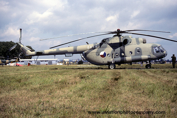 Czech Air Force 51 VRP Mil Mi-8MT Hip 0839 (1990)