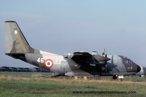 Italian Air Force 46 Stormo Aeritalia G.222 MM61934/46-33 (1989)