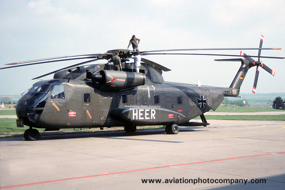 German Army MHFR35 Sikorsky CH-53G Stallion 85+10 (1990)