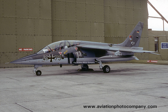 West German Air Force JBG41 Dassault/Dornier Alpha Jet 41+73 (1984)