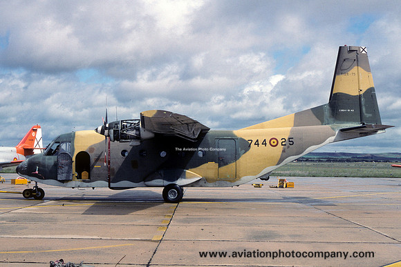 Spanish Air Force Esc 744 CASA C.212-100 T.12B-25/744-25 (1988)