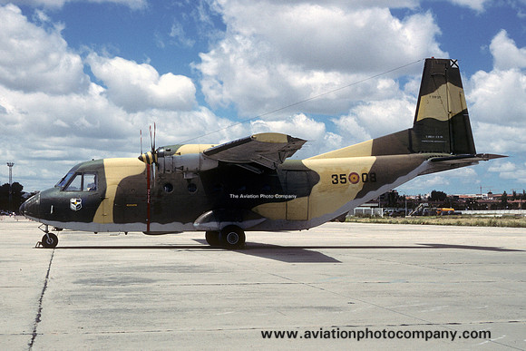 Spanish Air Force Ala 35 CASA C.212-100 T.12B-29/35-08 (1988)