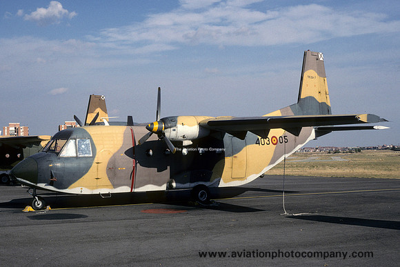 Spanish Air Force Esc 403 CASA C.212-100 TR.12A-7/403-05 (1988)