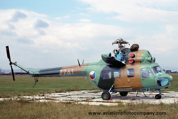 Czech Air Force Mil Mi-2 Hoplite 7741 (1990)