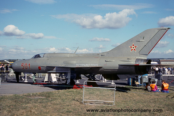 Hungarian Air Force Mikoyan MiG-21PF 501 (1990)