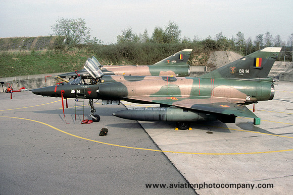 Belgian Air Force 3 Wing 42 Sml Dassault Mirage 5BR BR-14 (1990)