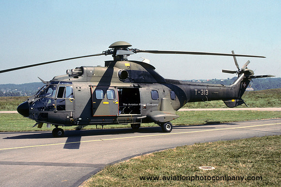 Swiss Air Force Aerospatiale AS.332M1 Super Puma T-313 (1990)