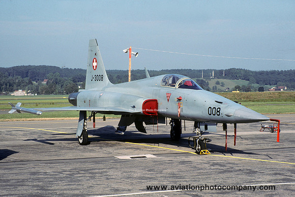 Swiss Air Force Northrop F-5E Tiger J-3008 (1990)