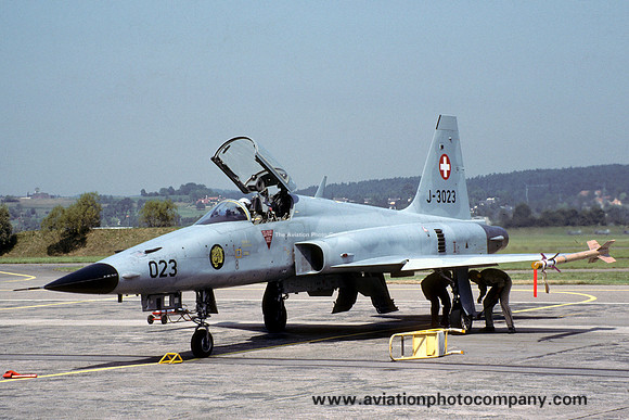 Swiss Air Force Northrop F-5E Tiger J-3023 (1990)