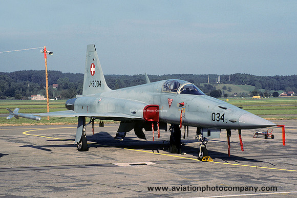 Swiss Air Force Northrop F-5E Tiger J-3034 (1990)