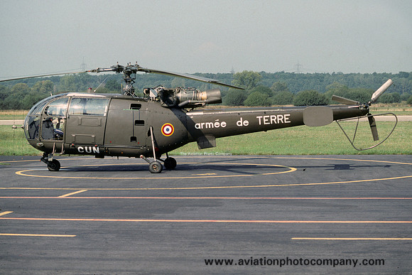 FRench Arm 12 GHL Sud Alouette III 1692/CUN (1990)