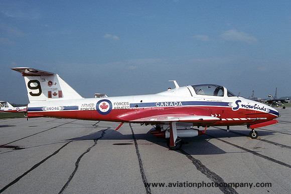 Canadian Air Force Snowbirds Canadair CL-41A Tutor 114046 (1990)