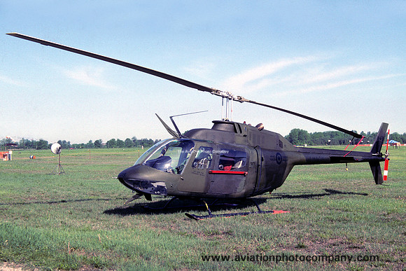 Canadian Air Force 427 Squadron Bell CH-136 Kiowa 136208 (1989)