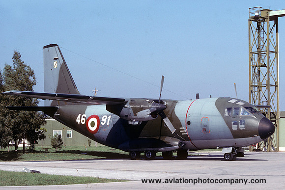 Italian Air Force 46 Stormo Aeritalia G.222 MM62104/46-91 (1989)