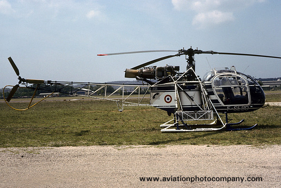 French Air Force Sud Alouette II F-SEBO (1989)